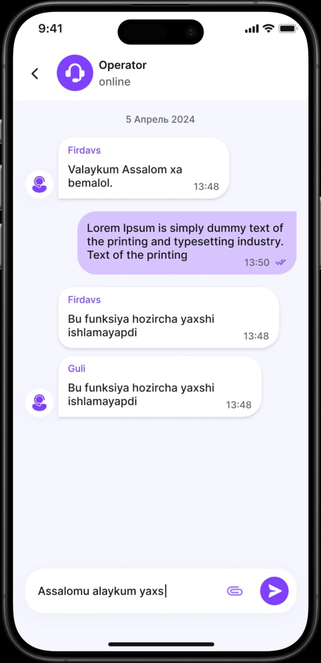 Online chat